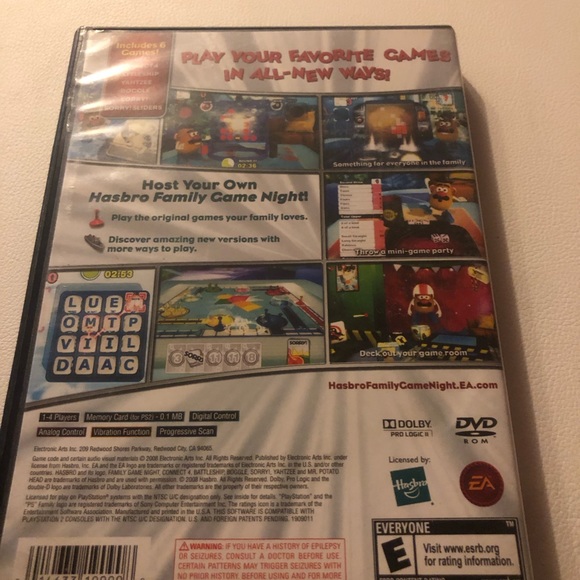 Hasbro Family Game Night  Sony PlayStation 2 2008, tested - Picture 2 of 7